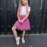 Het Betere Merk - Verkleedset - Roze rokje met pailletten + Accessoires