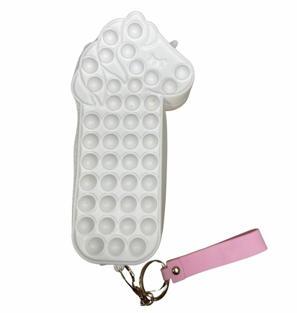 Unicorn - Rugtas - Eenhoorn - Kinderrugzak - Schooltas - Paars - 40 x 27 x 15 cm - Pop it - Afbeelding 14