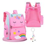 Unicorn - Rugtas - Eenhoorn - Kinderrugzak - Schooltas - Roze - 40 x 27 x 15 cm