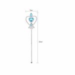 Prinsessen Toverstaf + Kroon (Tiara)- 20-pack - Uitdeelcadeaus Kind - Verkleedkleren Meisje - Paars