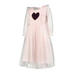 Prinsessenjurk - Engel met vleugels - Luxe feeën jurk - Roze