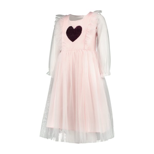 Prinsessenjurk - Engel met vleugels - Luxe feeën jurk - Roze - Afbeelding 18