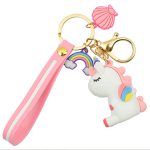 Unicorn - fanny pack - heuptasje - fleece - paars