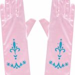 Roze prinsessenjurk met lange sleep + accessoires