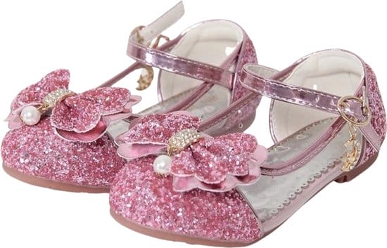 Prinsessen schoenen - Verkleedschoenen - Roze - Afbeelding 9