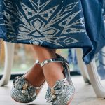 Prinsessen schoenen - Verkleedschoenen - Zilver