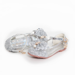 Prinsessen schoenen - Verkleedschoenen - Zilver