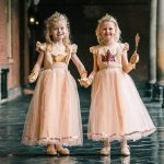 Gouden prinsessenjurk +  accessoires