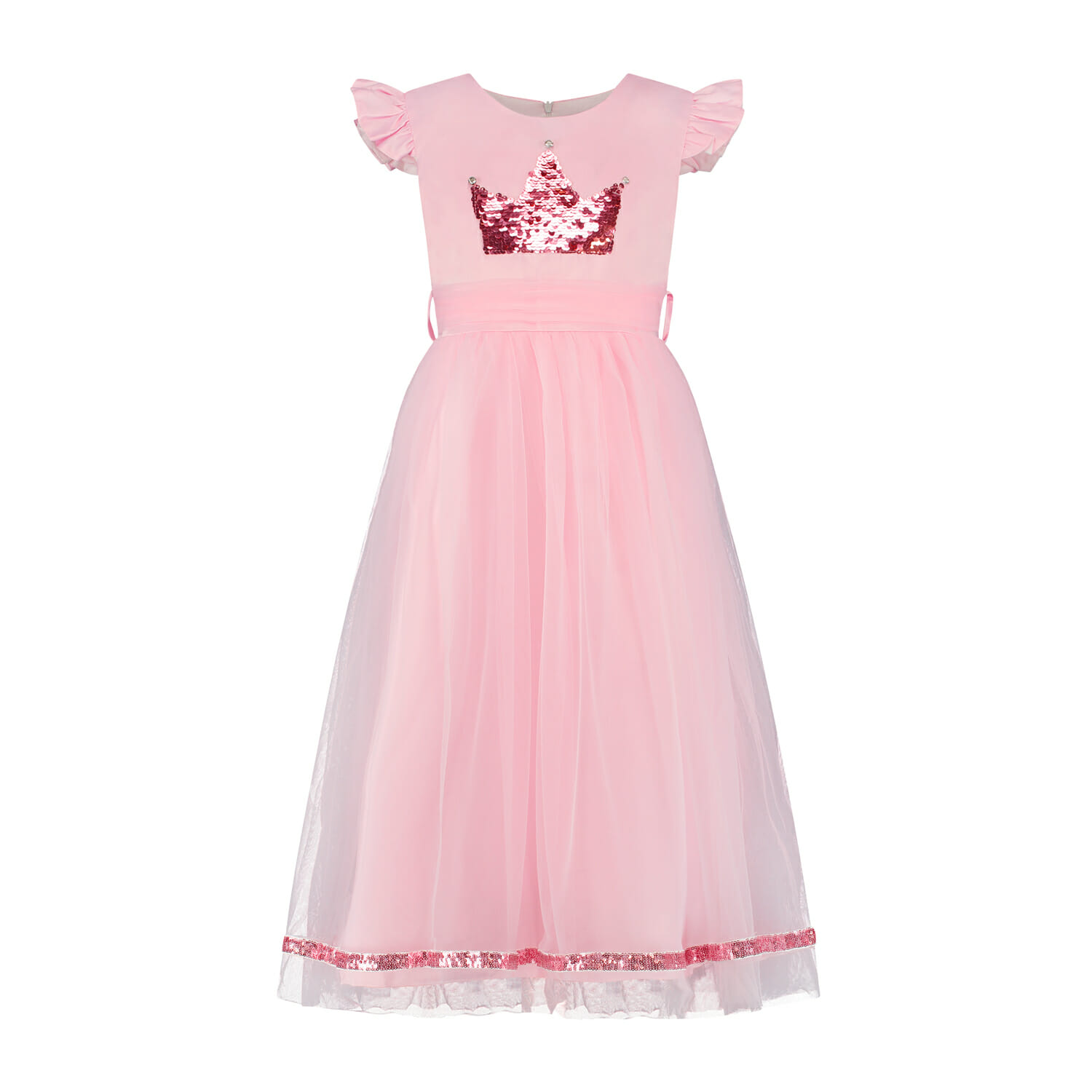 Roze prinsessenjurk + accessoires - Afbeelding 65