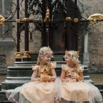 Gouden prinsessenjurk +  accessoires