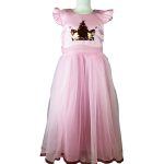 Roze prinsessenjurk + accessoires