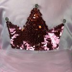 Roze prinsessenjurk + accessoires