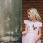 Roze prinsessenjurk + accessoires