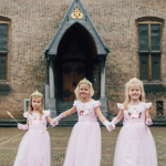 Roze prinsessenjurk + accessoires