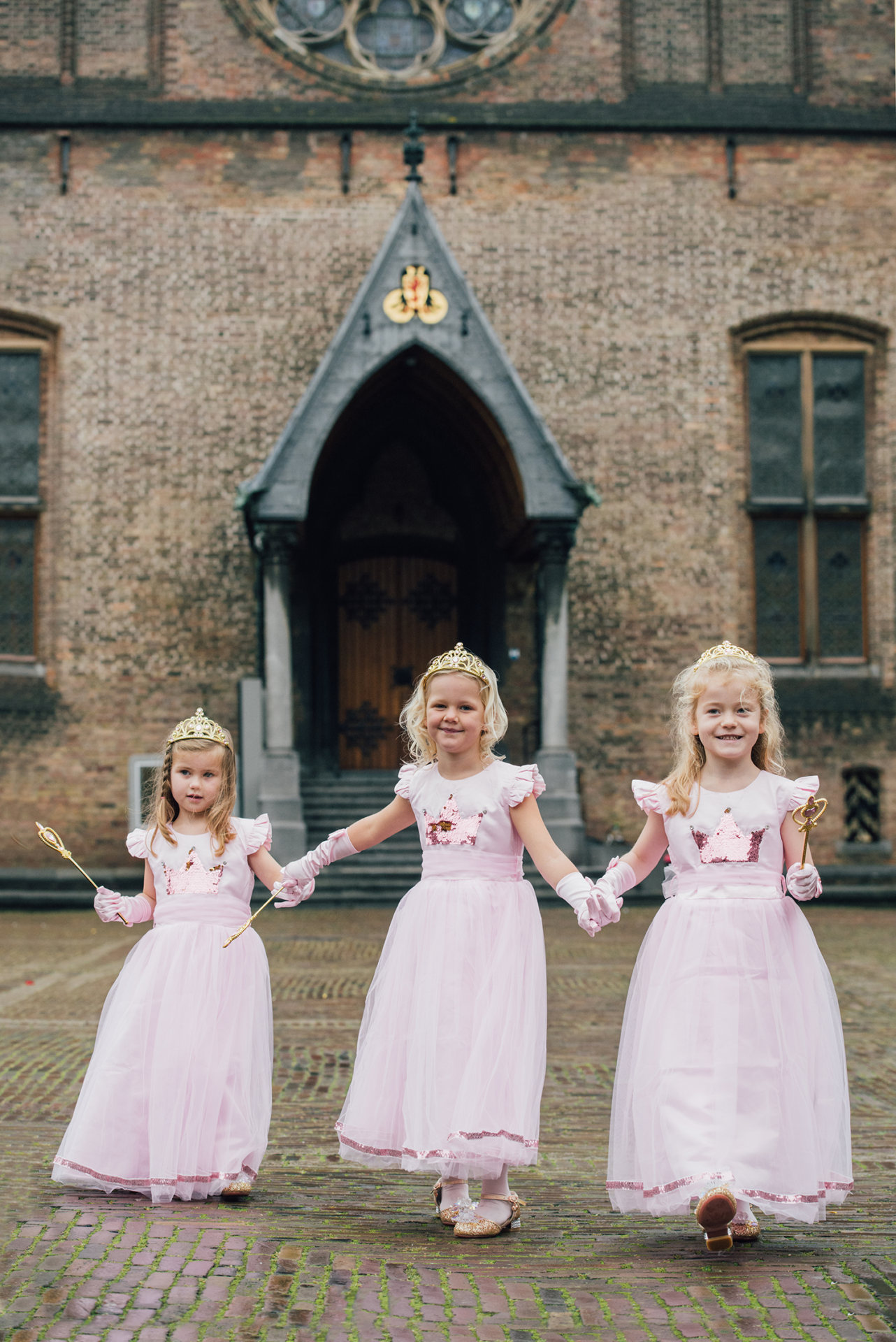 Roze prinsessenjurk + accessoires - Afbeelding 13