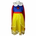 Sneeuwwitje jurk + rode cape + accessoires