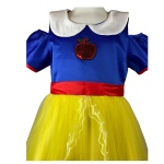 Sneeuwwitje jurk + rode cape + accessoires