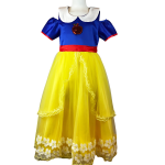 Sneeuwwitje jurk + rode cape + accessoires