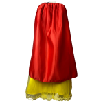 Sneeuwwitje jurk + rode cape + accessoires