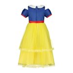 Sneeuwwitje jurk + rode cape + accessoires