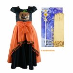 Halloween kostuum - prinsessenjurk meisje + accessoires