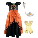 Halloween kostuum - prinsessenjurk meisje + accessoires