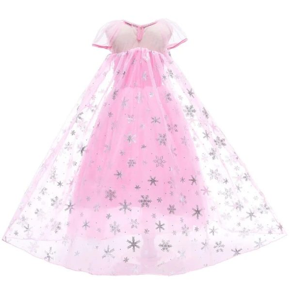 Frozen Elsa jurk - Prinsessenjurk meisje + Accessoires - Afbeelding 2