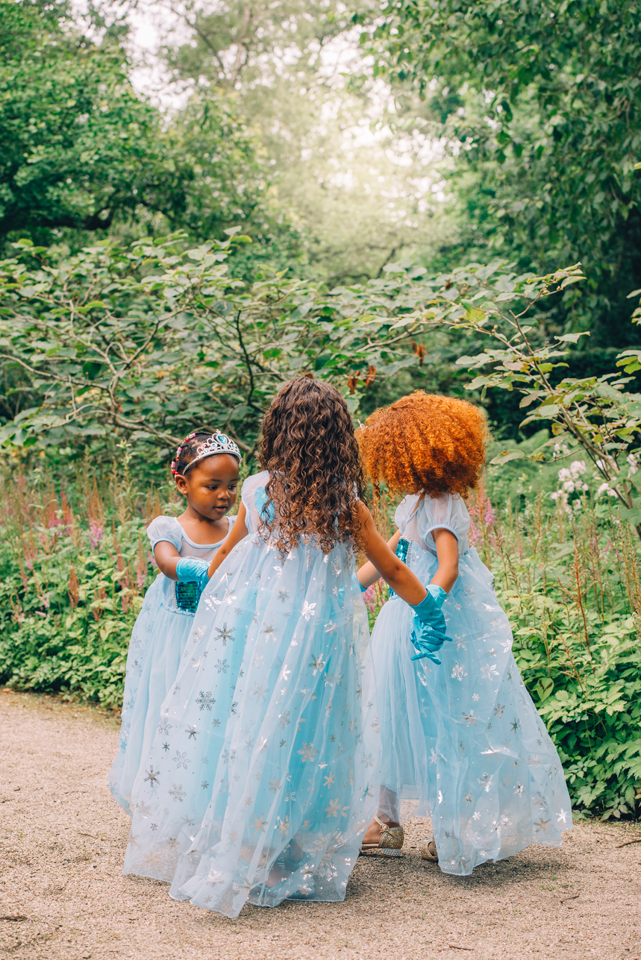 Frozen Elsa prinsessenjurk + Kroon + Toverstaf - Afbeelding 5