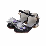 Het Betere Merk - Paarse Prinsessenschoenen + Kroon + Toverstaf - Verkleedschoenen Meisje