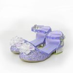 Het Betere Merk - Paarse Prinsessenschoenen + Kroon + Toverstaf - Verkleedschoenen Meisje