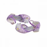 Het Betere Merk - Paarse Prinsessenschoenen + Kroon + Toverstaf - Verkleedschoenen Meisje