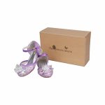 Het Betere Merk - Paarse Prinsessenschoenen + Kroon + Toverstaf - Verkleedschoenen Meisje