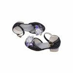 Het Betere Merk - Paarse Prinsessenschoenen + Kroon + Toverstaf - Verkleedschoenen Meisje