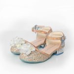 Het Betere Merk - Gouden Prinsessenschoenen  + Toverstaf + Kroon