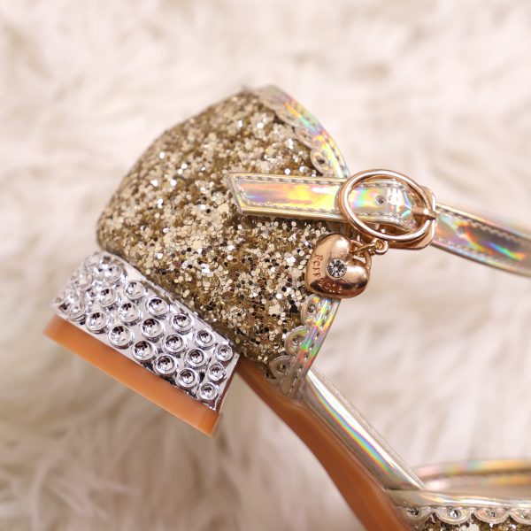 Het Betere Merk - Gouden Prinsessenschoenen  + handschoenen - Afbeelding 3