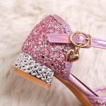 Prinsessen schoenen + handschoenen - verkleedschoenen meisje - roze