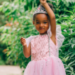 Frozen Elsa roze jurk - compleet accessoireset