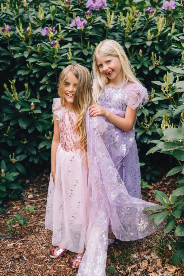 Frozen Elsa roze jurk - compleet accessoireset - Afbeelding 6
