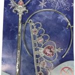 Zeemeermin jurk - Ariel -  Tiara, Toverstaf, Handschoenen