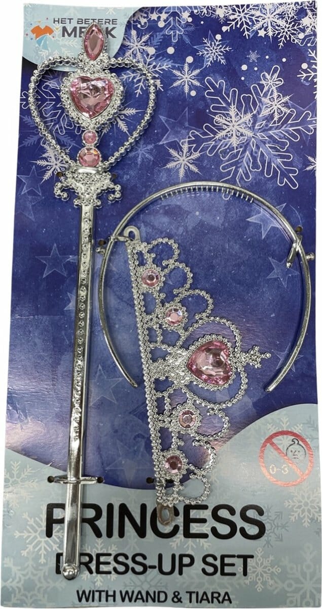Zeemeermin jurk - Ariel -  Tiara, Toverstaf, Handschoenen - Afbeelding 17