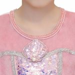 Zeemeermin jurk - Ariel -  Tiara, Toverstaf, Handschoenen