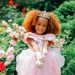 Zeemeermin jurk - Ariel -  Tiara, Toverstaf, Handschoenen