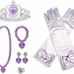 Prinsessen kroon-sieraden-handschoenen