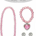 Prinsessen kroon-sieraden-handschoenen