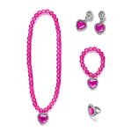 Prinsessen kroon-sieraden-handschoenen