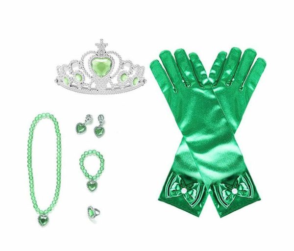 Prinsessen kroon-sieraden-handschoenen - Afbeelding 4