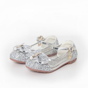 Prinsessen schoenen - Verkleedschoenen - Zilver
