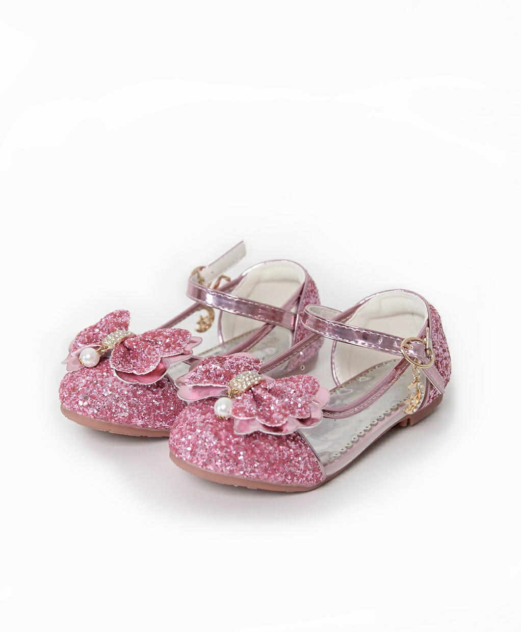 Prinsessen schoenen - Verkleedschoenen - Zilver - Afbeelding 8