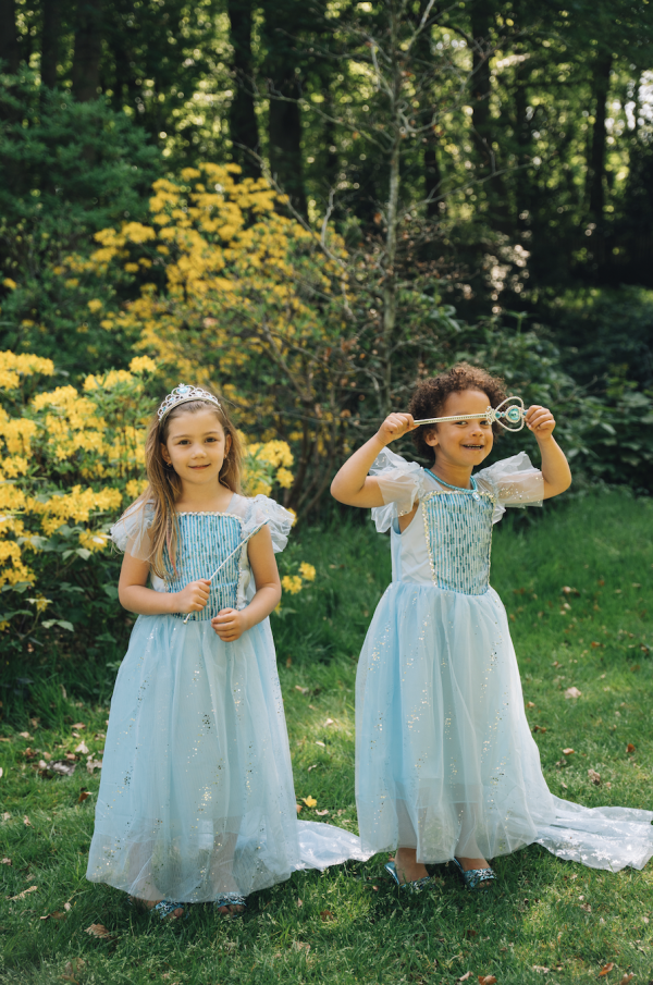 Frozen Elsa prinsessenjurk + accessoires - Afbeelding 6