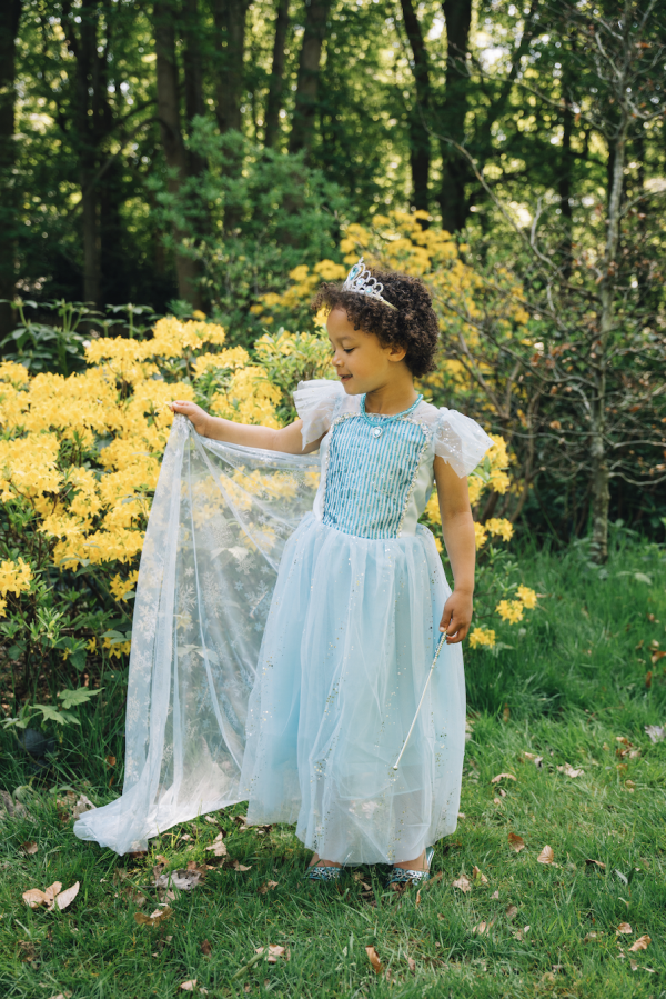 Frozen Elsa prinsessenjurk + accessoires - Afbeelding 4
